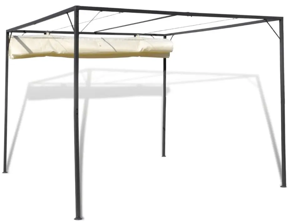 Pergola VidaXL 40786 3x3 (White)