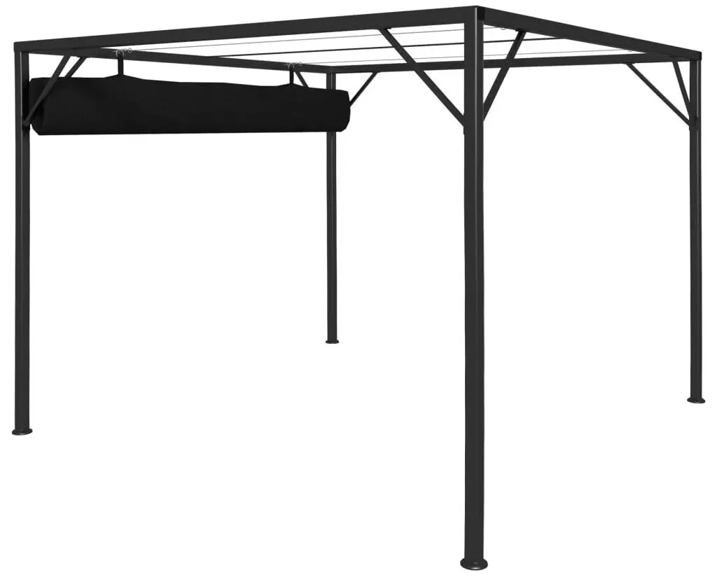 Pergola VidaXL 47954 3x3 (Anthracite)