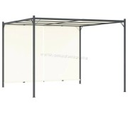 Pergola VidaXL 49323 3x3 (White Cream)