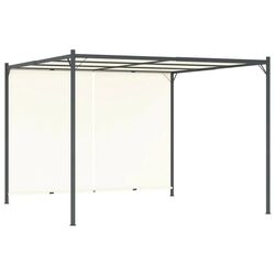 Pergola VidaXL 49323 3x3 (White Cream)