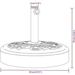 Подставка для зонта VidaXL 4007972 (Black) Thumb
