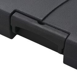 Suport pentru umbrela VidaXL 41611 (Black) Thumb