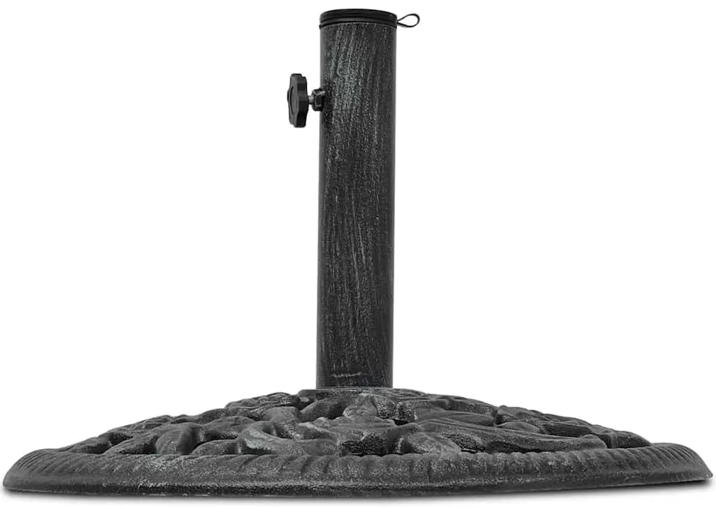 Suport pentru umbrela VidaXL 42171 (Black/Green) - 3