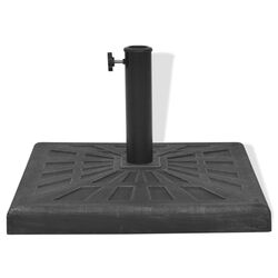 Suport pentru umbrela VidaXL 43659 (Black) Thumb