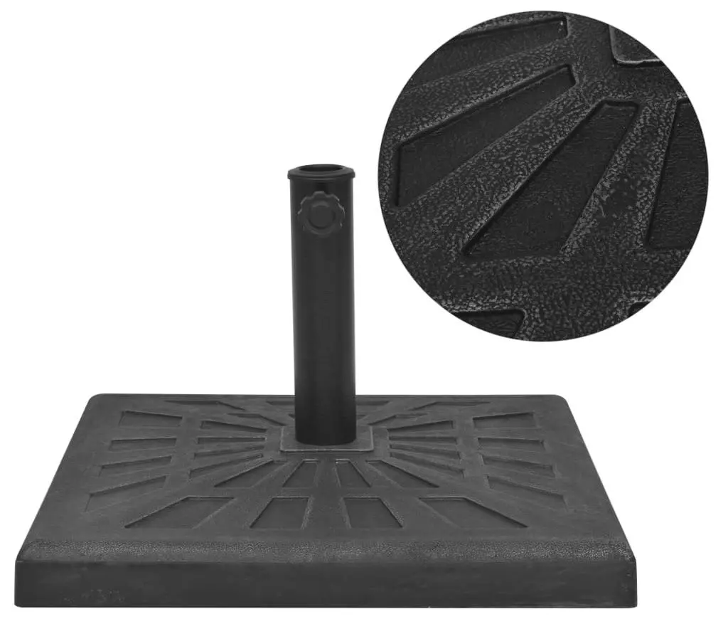 Suport pentru umbrela VidaXL 43659 (Black) - 4