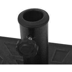 Suport pentru umbrela VidaXL 43659 (Black) Thumb