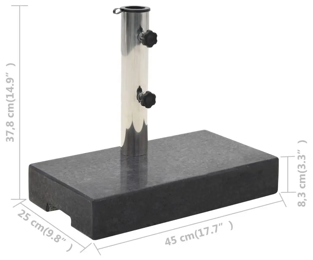 Suport pentru umbrela VidaXL 45067 (Black)