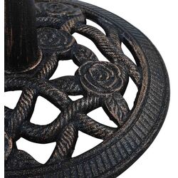 Suport pentru umbrela VidaXL 47865 (Bronze) Thumb