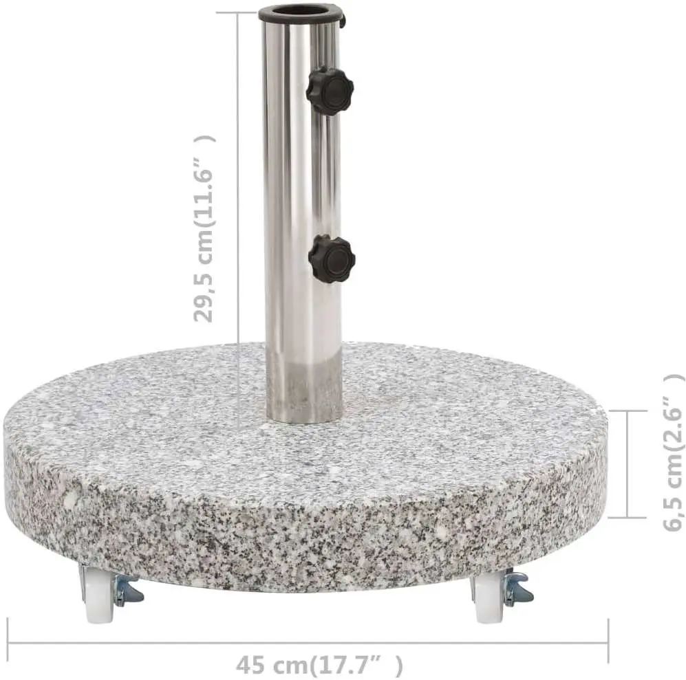 Suport pentru umbrela VidaXL 48562 (Grey)