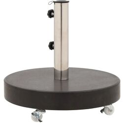 Suport pentru umbrela VidaXL 48564 (Black) Thumb