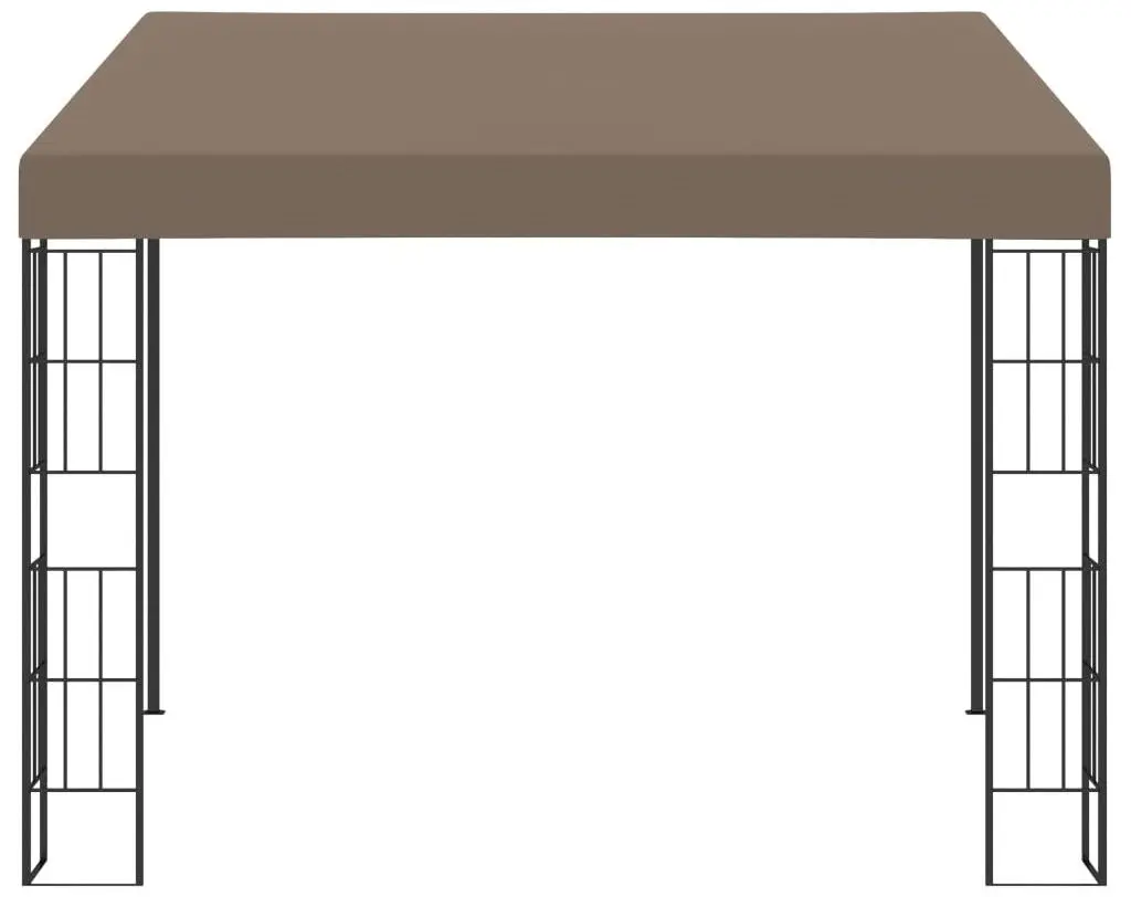 Садовый павильон пристенный VidaXL 312260 3x3 (Taupe) - 2