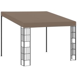 Садовый павильон пристенный VidaXL 312260 3x3 (Taupe)