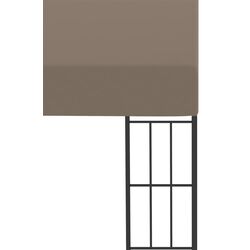 Pavilion de gradina montat pe perete VidaXL 312261 4x3 (Taupe) Thumb