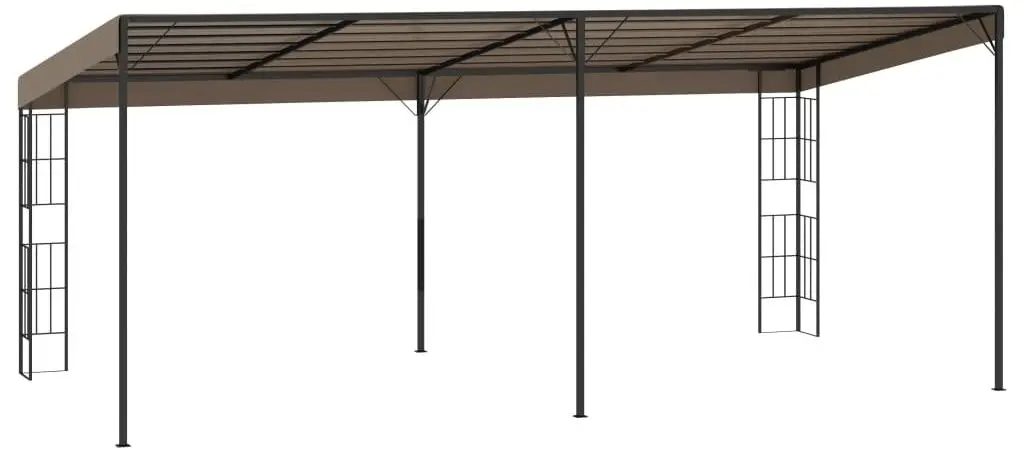 Садовый павильон пристенный VidaXL 312262 6x3 (Taupe)