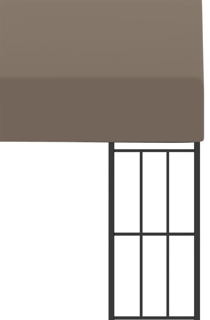 Садовый павильон пристенный VidaXL 312262 6x3 (Taupe)