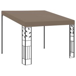 Садовый павильон пристенный VidaXL 312265 3x3 (Taupe)