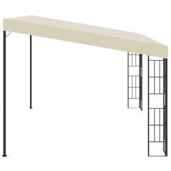 Pavilion de gradina montat pe perete VidaXL 47988 3x4 (Cream) Thumb