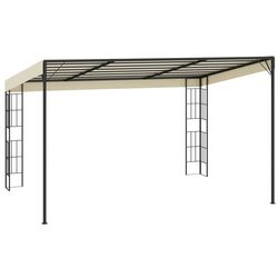 Pavilion de gradina montat pe perete VidaXL 47988 3x4 (Cream) Thumb