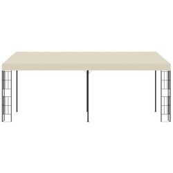 Садовый павильон пристенный VidaXL 47989 6x3 (Cream) Thumb