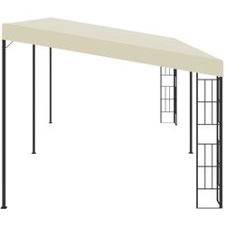 Садовый павильон пристенный VidaXL 47989 6x3 (Cream) Thumb
