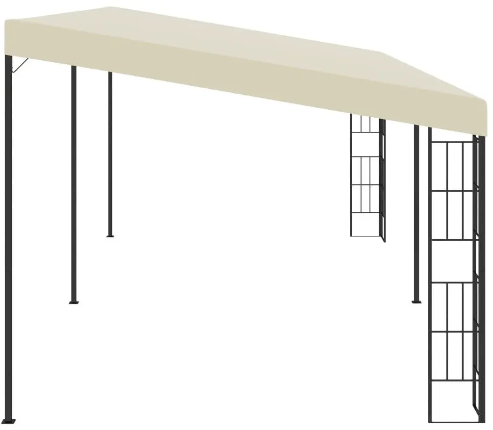 Садовый павильон пристенный VidaXL 47989 6x3 (Cream)