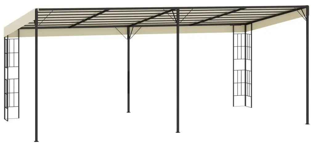 Садовый павильон пристенный VidaXL 47989 6x3 (Cream)