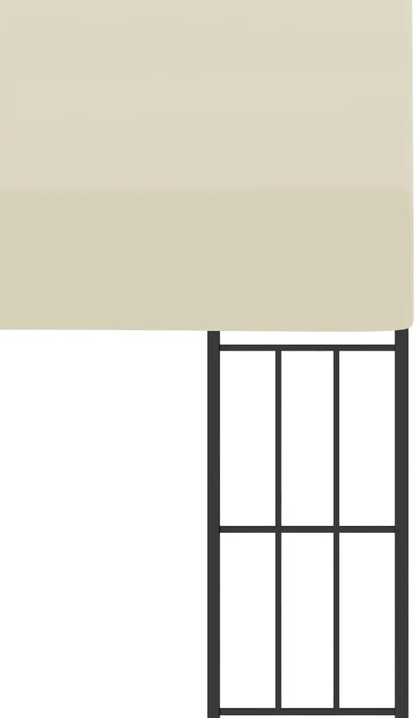 Садовый павильон пристенный VidaXL 47989 6x3 (Cream)