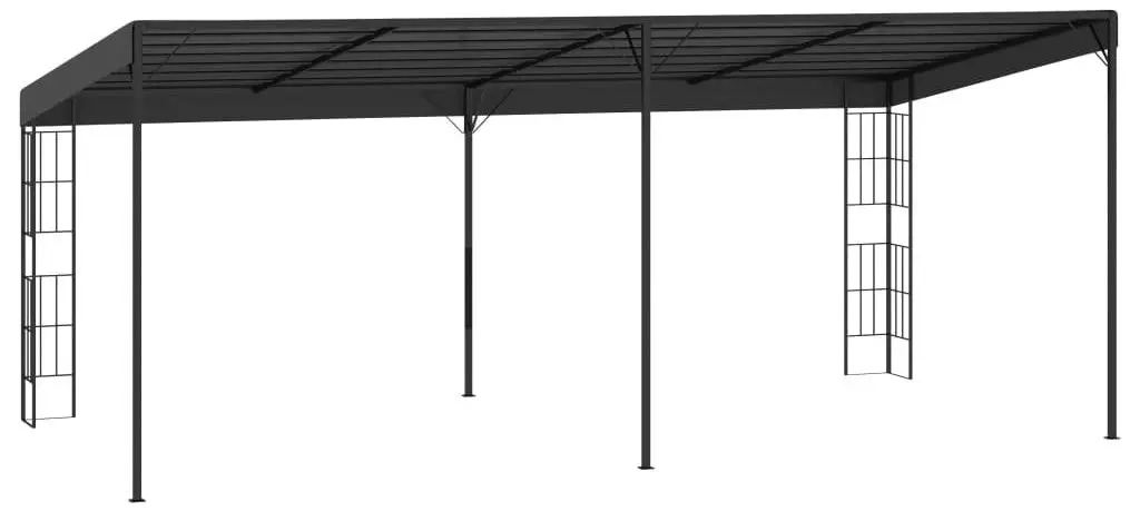 Садовый павильон пристенный VidaXL 47992 6x3 (Anthracite)