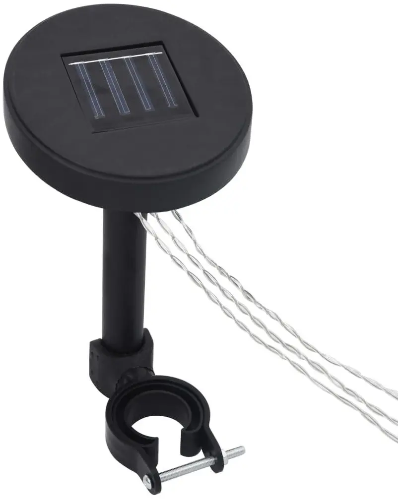 Pavilion de gradina cu iluminare VidaXL 3070296 3x3 (Anthracite) - 5