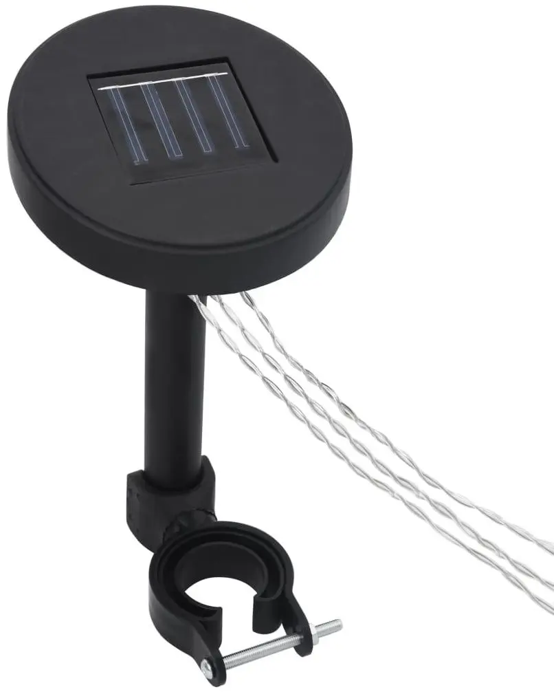 Pavilion de gradina cu iluminare VidaXL 3070304 3x3 (Anthracite) - 4