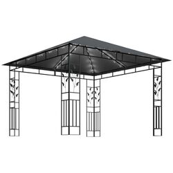 Pavilion de gradina cu iluminare VidaXL 3070316 3x3 (Anthracite) Thumb