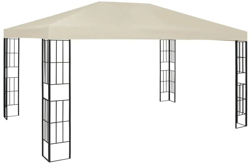 Садовый павильон с подсветкой VidaXL 3070321 3x4 (Cream)