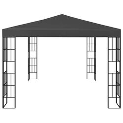 Садовый павильон с подсветкой VidaXL 3070323 3x4 (Anthracite) Thumb