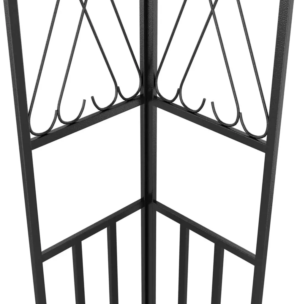 Pavilion de gradina cu iluminare VidaXL 3070327 3x3 (Anthracite) - 4