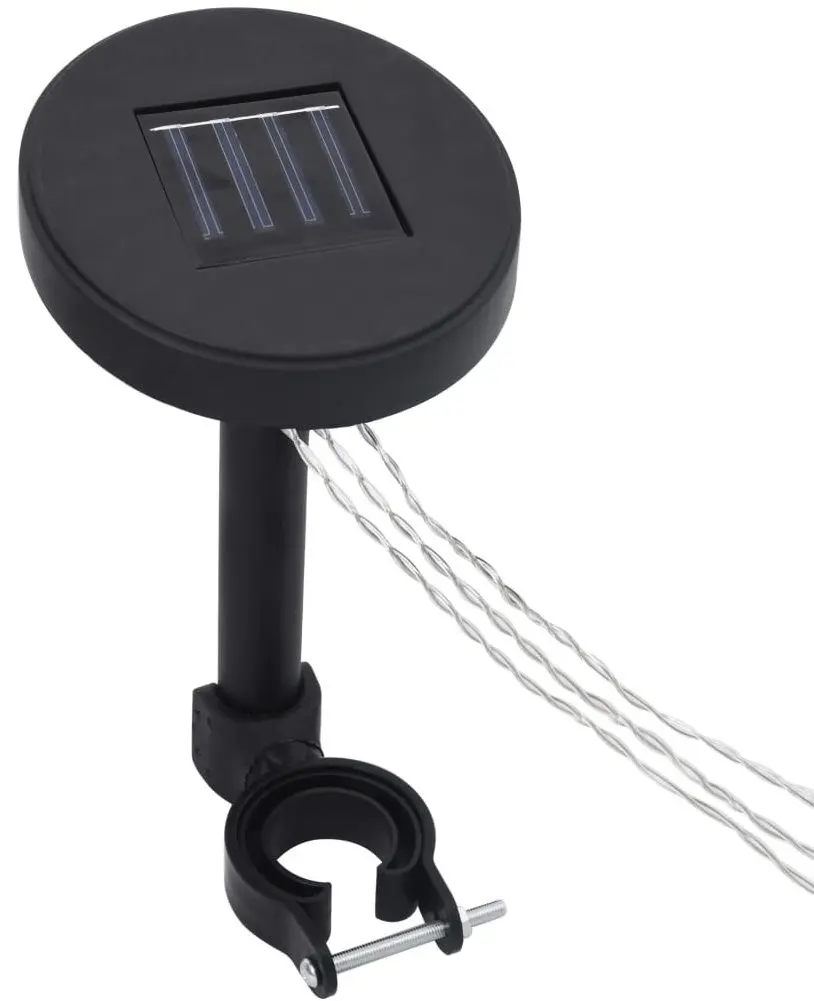 Pavilion de gradina cu iluminare VidaXL 3070327 3x3 (Anthracite) - 5