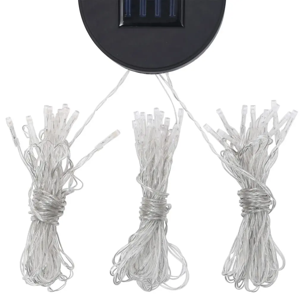 Pavilion de gradina cu iluminare VidaXL 3070327 3x3 (Anthracite) - 6