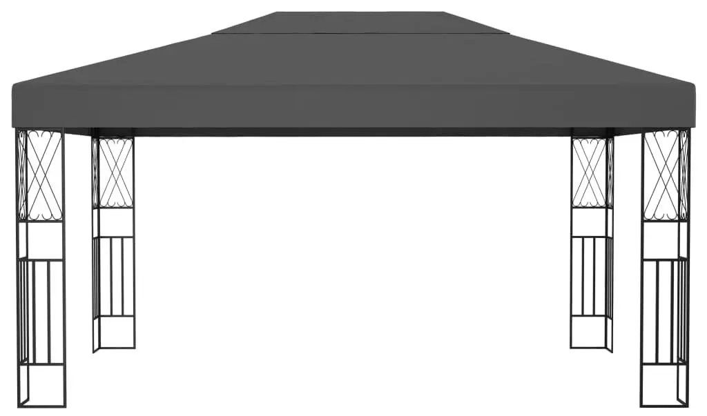 Садовый павильон с подсветкой VidaXL 3070329 3x4 (Anthracite) - 3