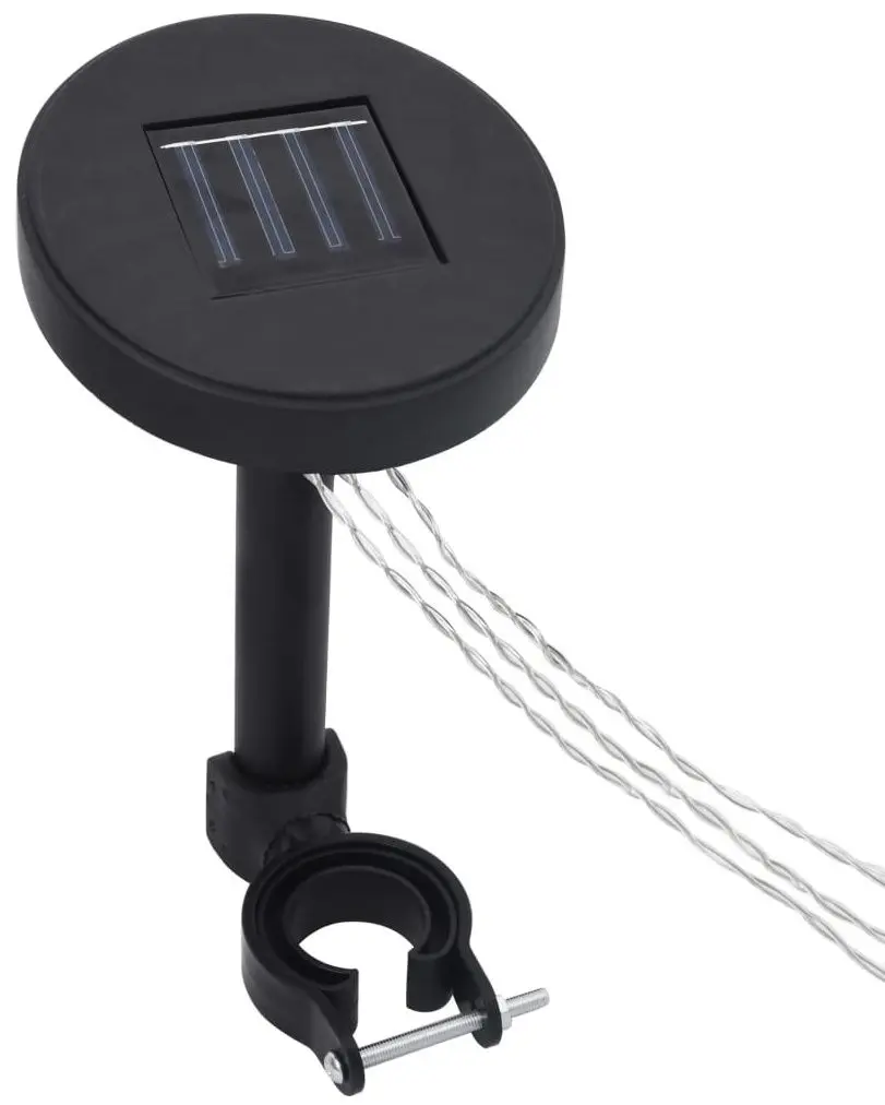 Pavilion de gradina cu iluminare VidaXL 3070336 4x3 (Anthracite) - 10