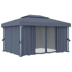 Pavilion de gradina VidaXL 3053376 (Anthracite) Thumb