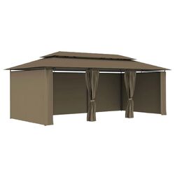 Pavilion de gradina VidaXL 3053376 (Taupe Grey)
