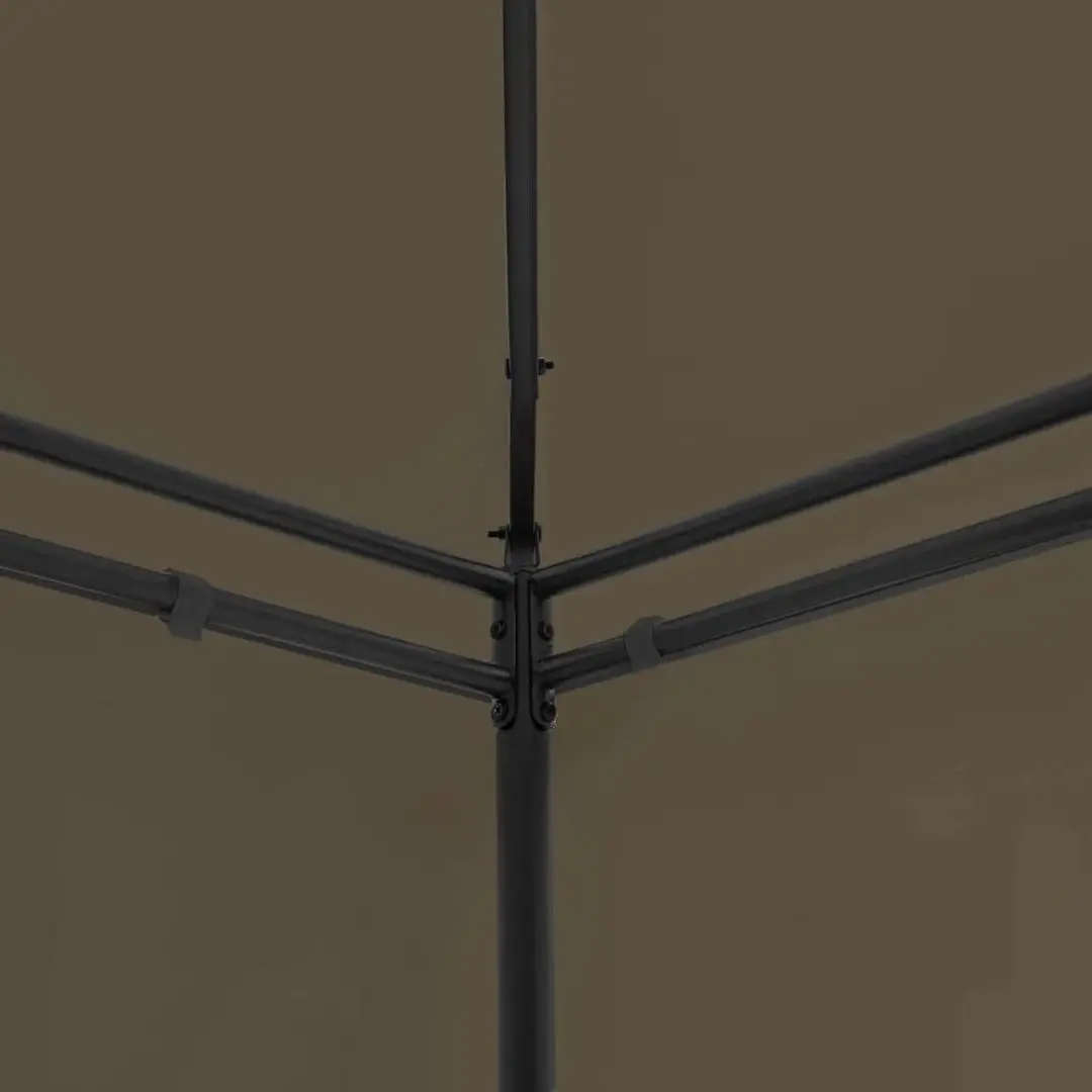 Pavilion de gradina VidaXL 3053376 (Taupe Grey)