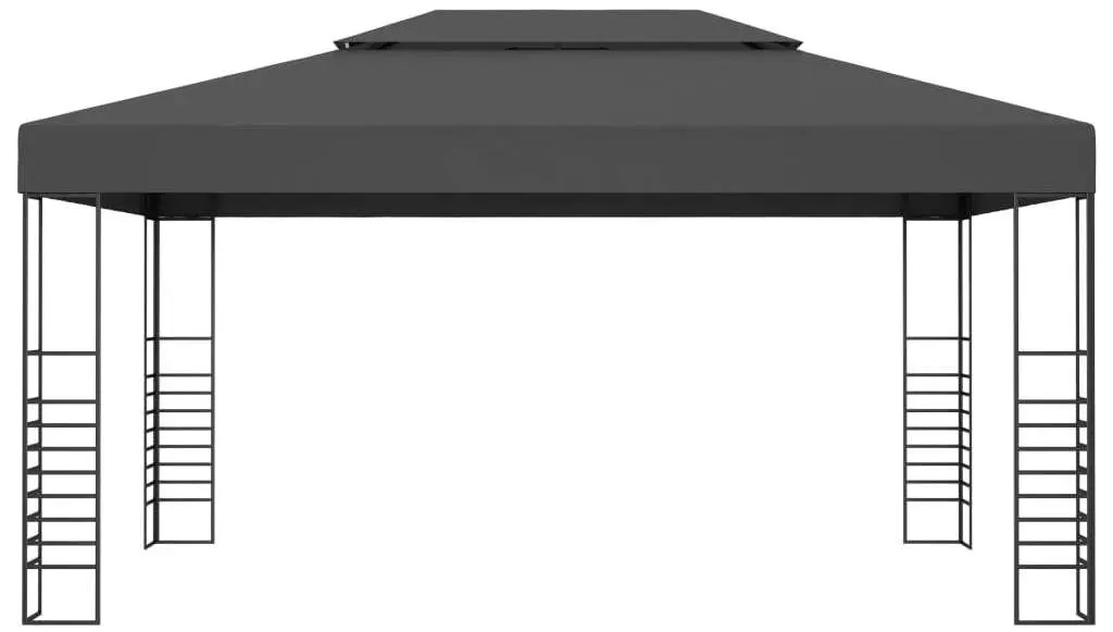 Садовый павильон VidaXL 3070308 3x4 (Anthracite)