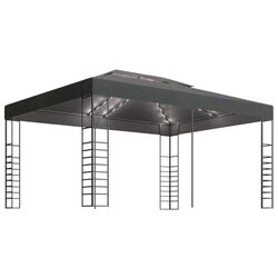 Садовый павильон VidaXL 3070308 3x4 (Anthracite) Thumb