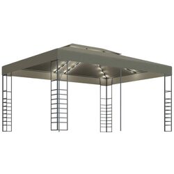 Pavilion de gradina VidaXL 3070310 3x4 (Taupe Grey) Thumb