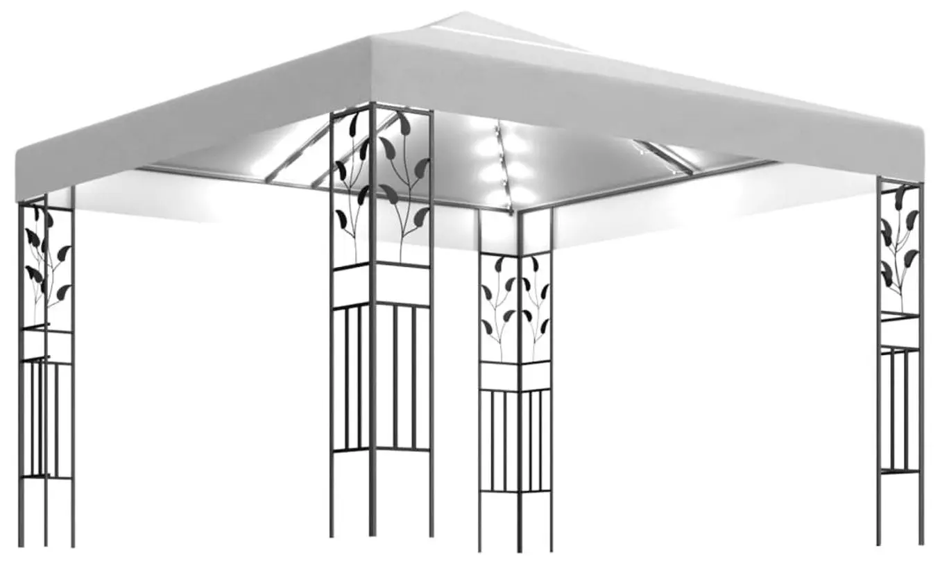 Садовый павильон VidaXL 3070311 3x3 (White)