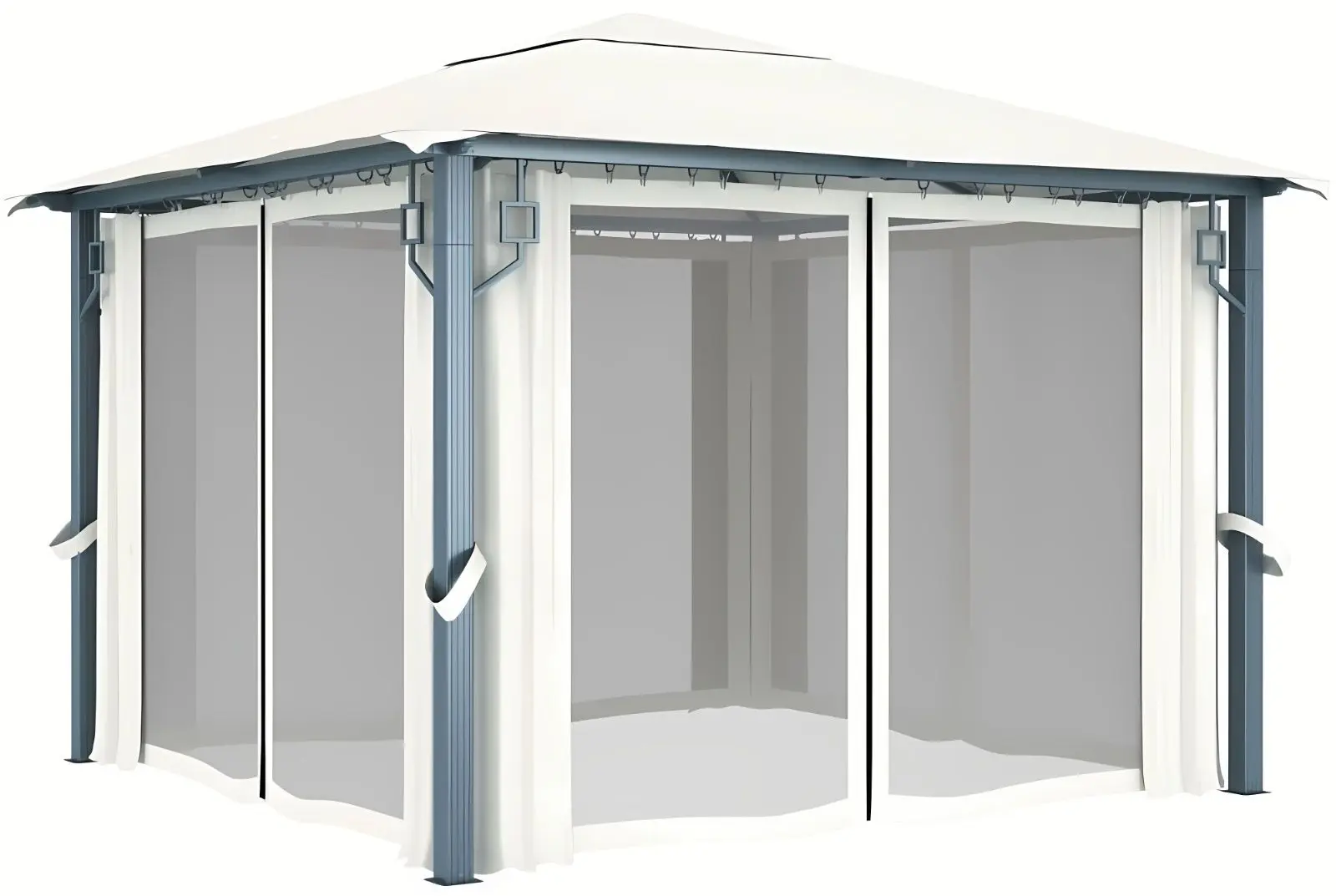 Садовый павильон VidaXL 3070332 3x3 (Cream)