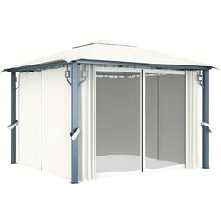 Садовый павильон VidaXL 3070332 3x3 (Cream) Thumb