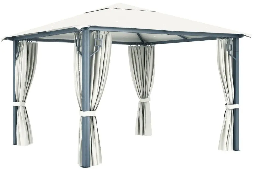 Садовый павильон VidaXL 3070332 3x3 (Cream)