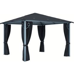 Садовый павильон VidaXL 3070333 3x3 (Anthracite)