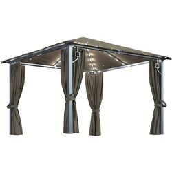 Садовый павильон VidaXL 3070334 3x3 (Taupe Grey) Thumb